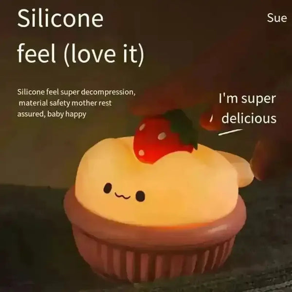Little Cupcake Night Lamp - Bear Hugs