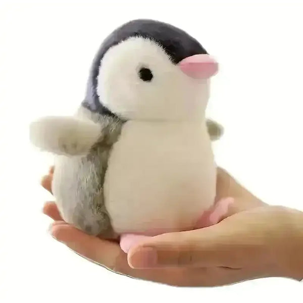 Little Squeaky Plush Penguin Keychain - Bear Hugs