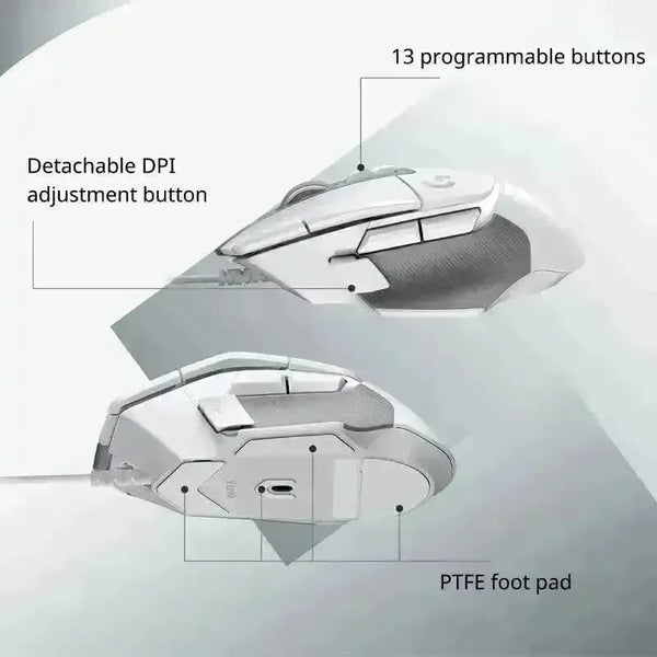 Logitech G502 X Ambidextrous Gaming Mouse - Bear Hugs