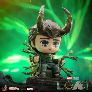 Loki and Miss Minutes Cosbaby Figurine - Bear Hugs