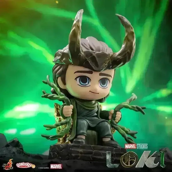 Loki and Miss Minutes Cosbaby Figurine - Bear Hugs