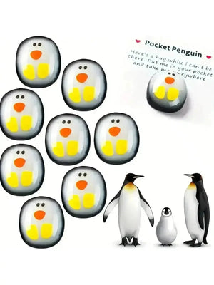 Long Distance Hug You Penguin Figurine - Bear Hugs