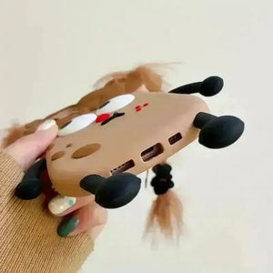 Long Haired Potato Girl Phone Case (For iPhones) - Bear Hugs