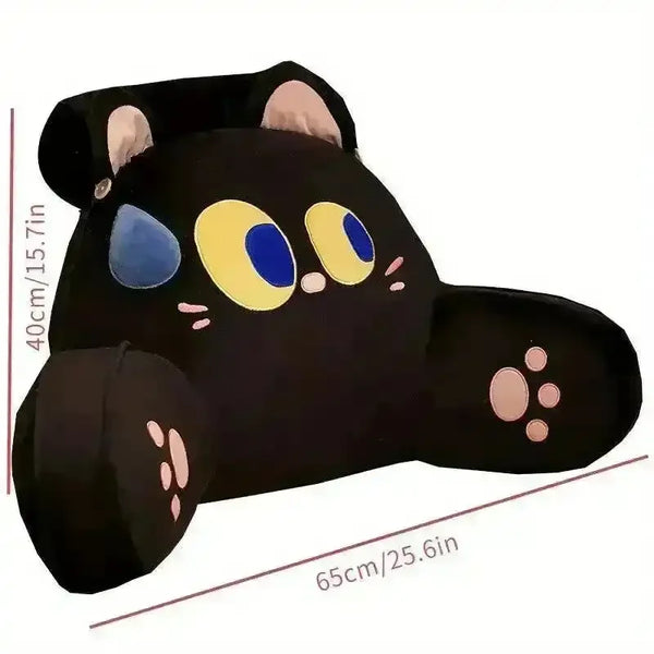 Loopy Eyed Cat Dog Rabbit Backrest Pillow - Bear Hugs
