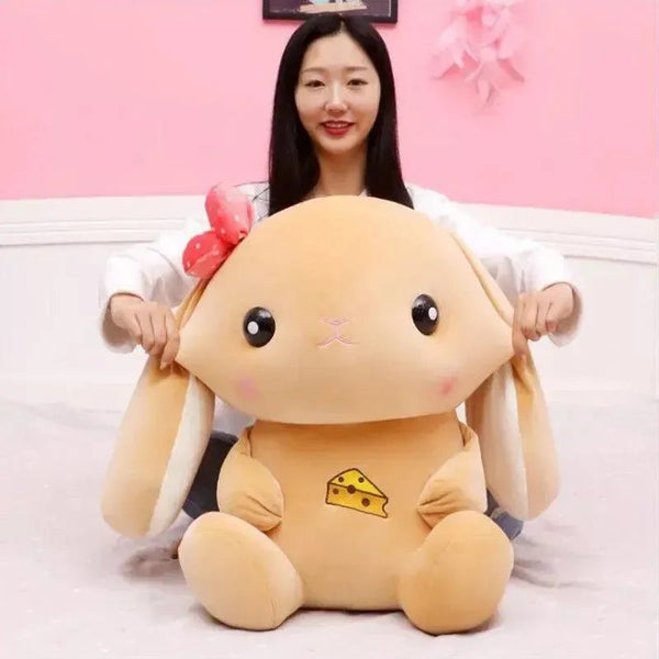 Lopsy Love Long Ear Bunny Plushie - Bear Hugs
