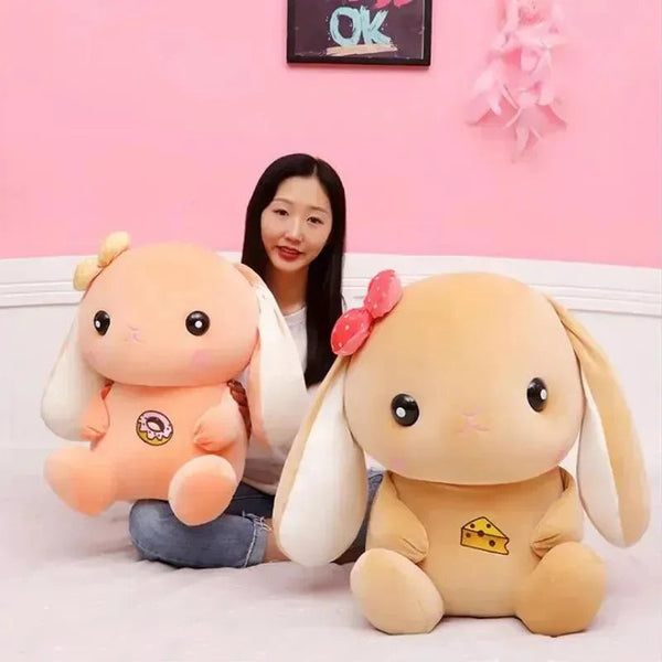 Lopsy Love Long Ear Bunny Plushie - Bear Hugs