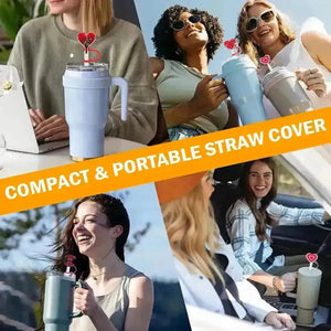 Lovestruck Silicone Straw Cap for Stanley Cup - Bear Hugs