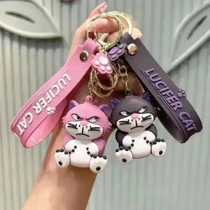 Lucifer Cat 3D Keychain - Bear Hugs