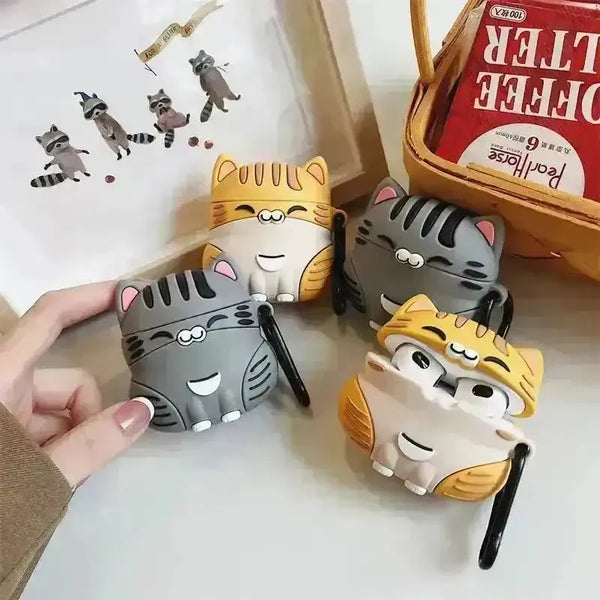 Lucky Cat Case (For Airpods) - Bear Hugs