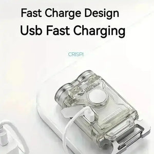 LuminoClip Powerful Mini Keychain Utility Flashlight - Bear Hugs