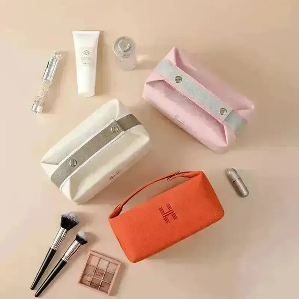 Luxe Minimal H Makeup Bag - Bear Hugs