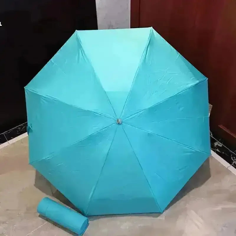 Luxe Tiff Tri-Fold Umbrella - Bear Hugs