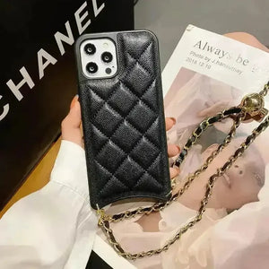 Luxurious Black Rhombus Phone Case (For iPhones) - Bear Hugs