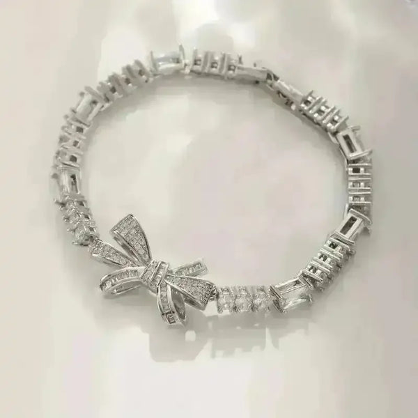 Luxurious Copper Bow Bracelet - Bear Hugs