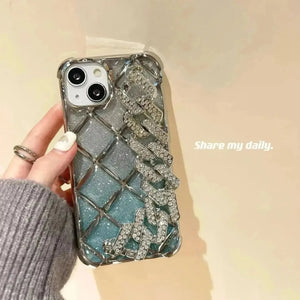 Luxurious Diamond Bracelet Phone Case (For iPhones) - Bear Hugs