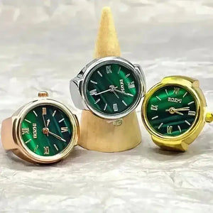Luxurious Mini Watch Ring - Bear Hugs