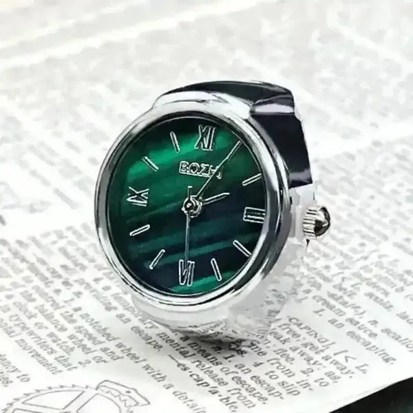 Luxurious Mini Watch Ring - Bear Hugs