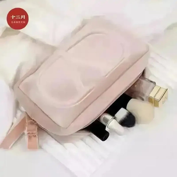 Luxury Big V Cosmetic Bag - Bear Hugs