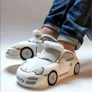 Luxury Car Plush Slippers - Bear Hugs