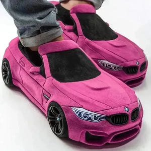 Luxury Car Plush Slippers - Bear Hugs