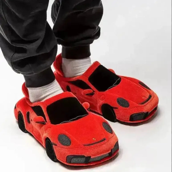 Luxury Car Plush Slippers - Bear Hugs