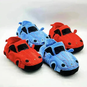 Luxury Car Plush Slippers - Bear Hugs