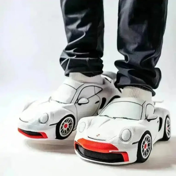 Luxury Car Plush Slippers - Bear Hugs