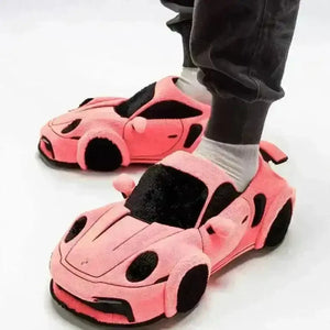 Luxury Car Plush Slippers - Bear Hugs