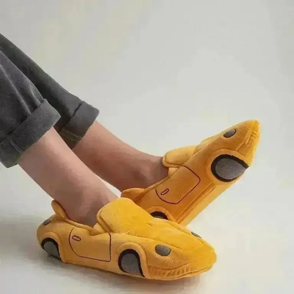 Luxury Car Plush Slippers - Bear Hugs
