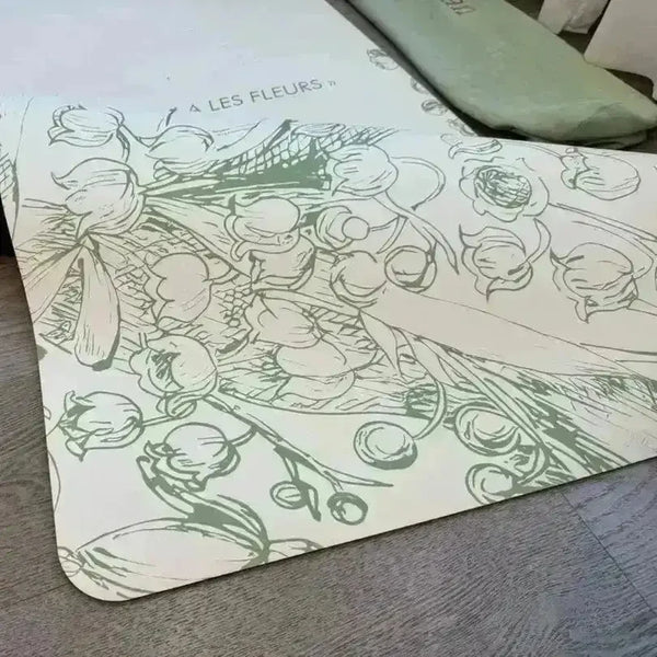 Luxury Designer Elegant Yoga Mat - Bear Hugs