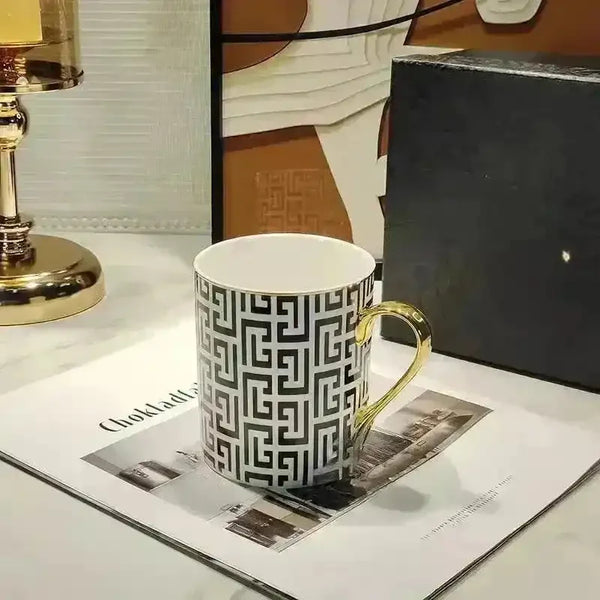 Luxury Designer G Mug (400 ml) - Bear Hugs