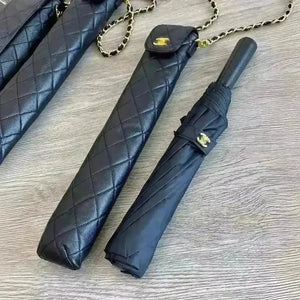 Luxury Epitome Black Designer Umbrella - Bear Hugs
