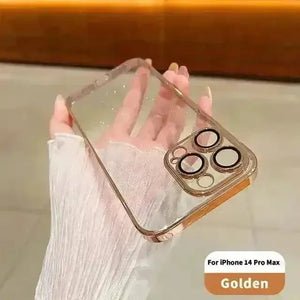 Luxury Glitter Transparent Case (For iPhones) - Bear Hugs