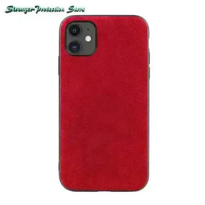 Luxury Italian Alcantara Leather Case (For iPhones) - Bear Hugs