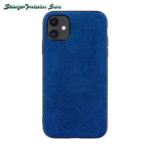 Luxury Italian Alcantara Leather Case (For iPhones) - Bear Hugs