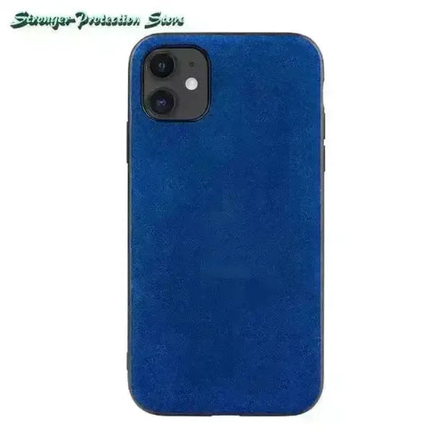 Luxury Italian Alcantara Leather Case (For iPhones) - Bear Hugs