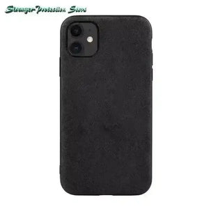 Luxury Italian Alcantara Leather Case (For iPhones) - Bear Hugs