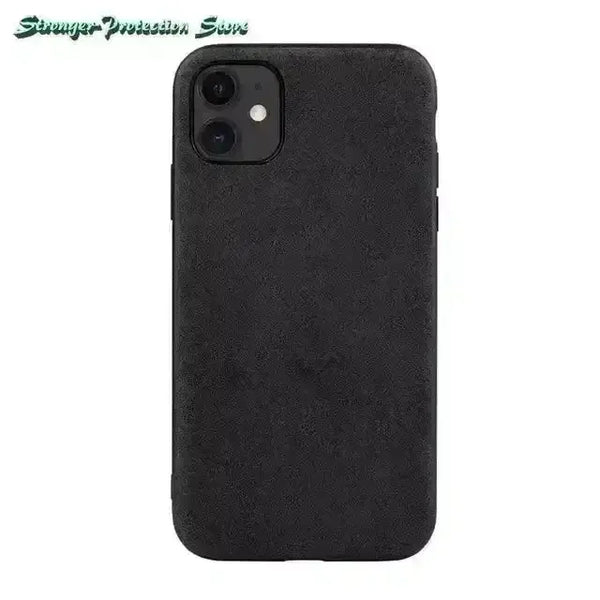 Luxury Italian Alcantara Leather Case (For iPhones) - Bear Hugs
