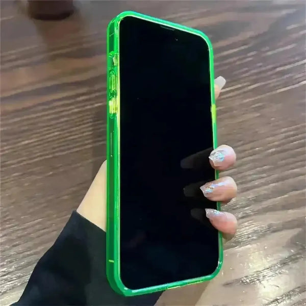 Luxury Laser Matte Clear Phone Case (For iPhones) - Bear Hugs