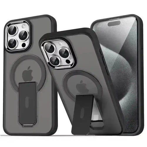 Luxury Magsafe Folding Stand Phone Case (For iPhones) - Bear Hugs