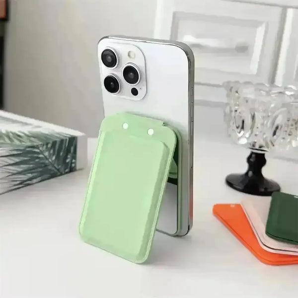 Luxury MagSafe Stand Magnetic Card Holder (For iPhone) - Bear Hugs