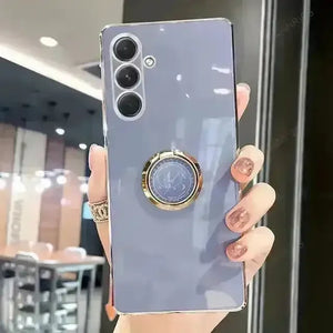 Luxury Plating Ring Case (For Samsung) - Bear Hugs