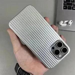 Luxury Rimo Corrugated Pattern Case (For iPhones) - Bear Hugs