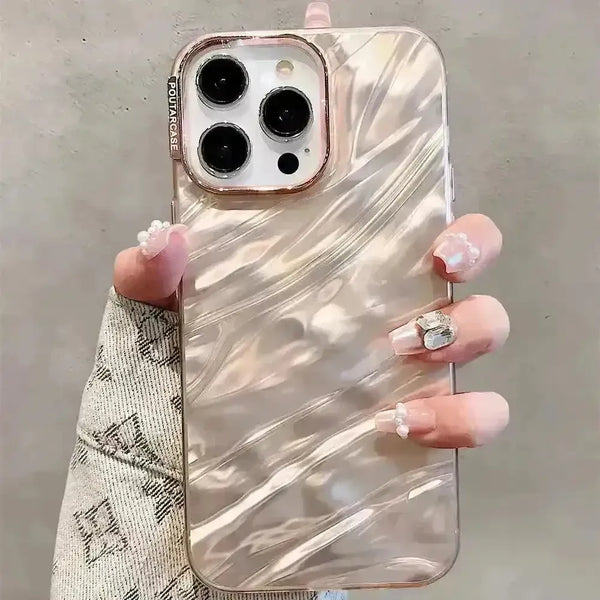 Luxury Shiny Pattern Phone Case (For iPhones) - Bear Hugs