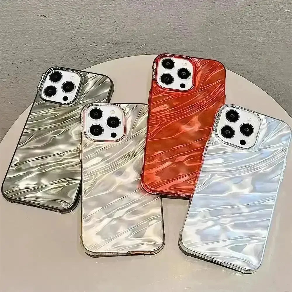 Luxury Shiny Pattern Phone Case (For iPhones) - Bear Hugs