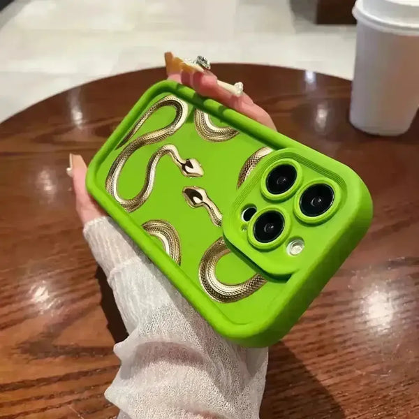 Luxury Snake Phone Case (For iPhones) - Bear Hugs