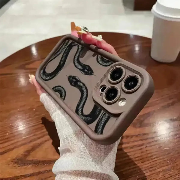 Luxury Snake Phone Case (For iPhones) - Bear Hugs