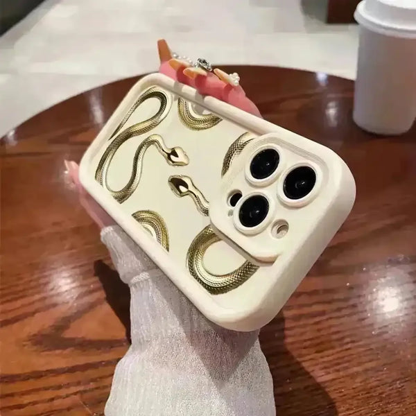 Luxury Snake Phone Case (For iPhones) - Bear Hugs