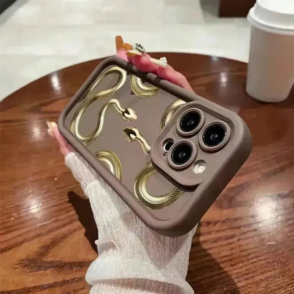 Luxury Snake Phone Case (For iPhones) - Bear Hugs