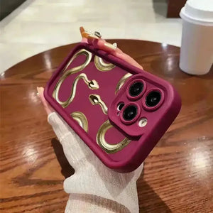 Luxury Snake Phone Case (For iPhones) - Bear Hugs